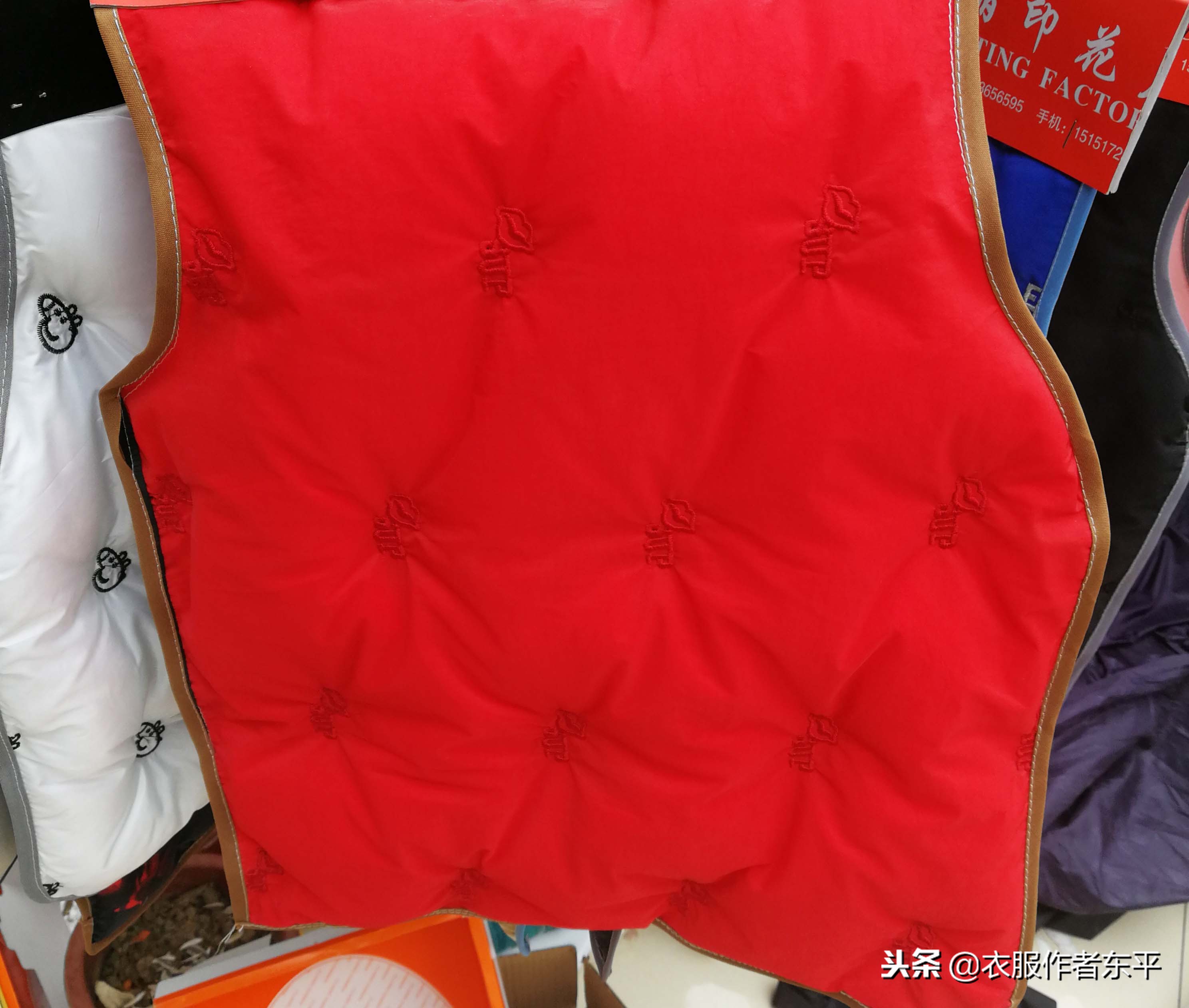 女士短款羽绒服裁剪和制作教程,儿童圣诞节棉服裁剪图