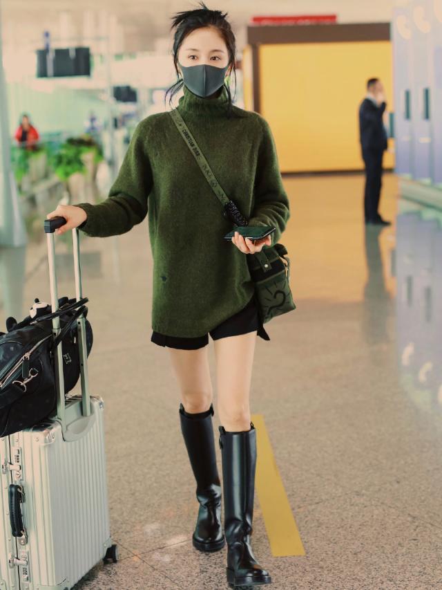 王子文19厘米穿什么鞋,1米6王子文穿搭