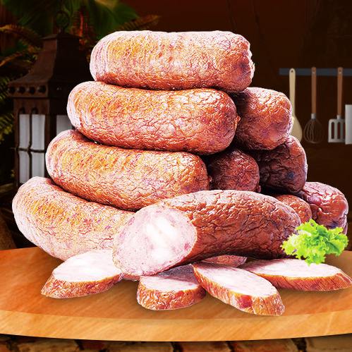 正宗哈尔滨东北特产红肠,哈尔滨排队买红肠