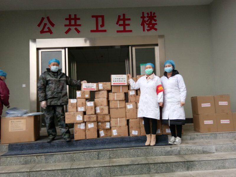 三枪集团捐款了吗,三枪捐物资