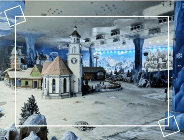 长沙最大的冰雪世界在哪里,长沙世界之窗冰雪世界