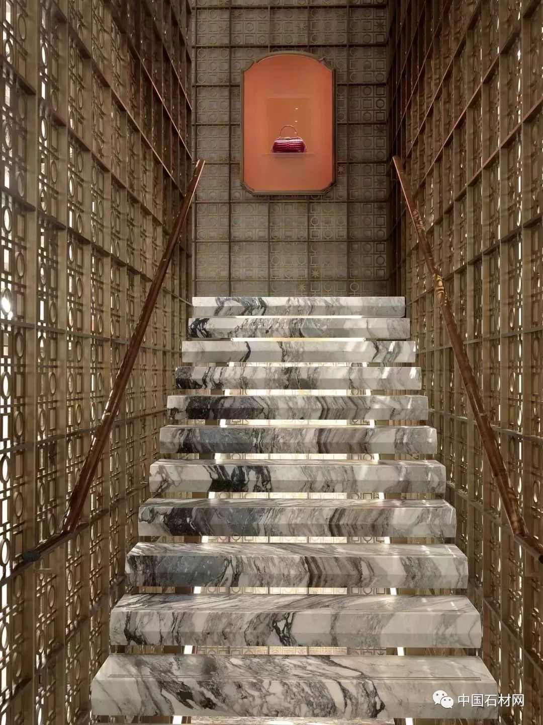 欣赏|全球奢侈品店最顶级大理石楼梯设计
