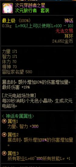 dnf各大流派装备,dnf最新装备流派排行