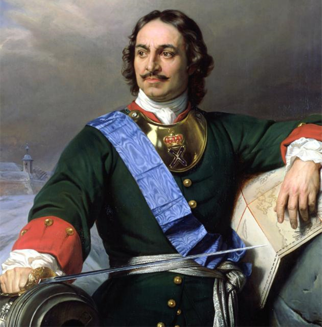 彼得大帝为什么称为俄罗斯之父,俄罗斯创始人彼得大帝