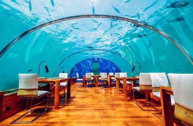 缆车上的餐厅,全世界最大的海上餐厅