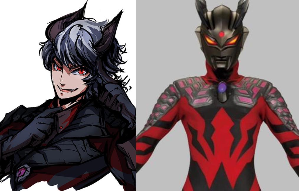 赛罗奥特曼无限形态vs极恶贝利亚,赛罗奥特曼拟人化