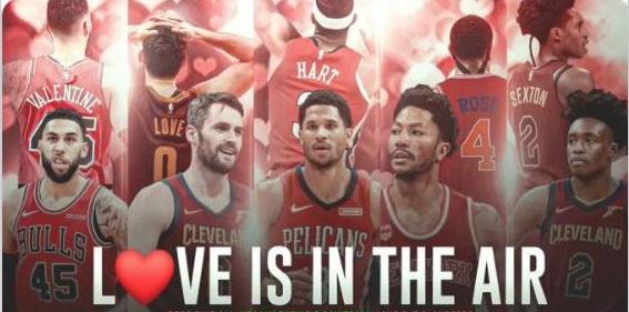 nba球员情人节,nba情人节ins