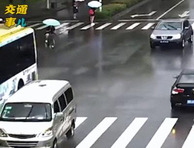 一组动图安全事故,一张图警示你被碰瓷