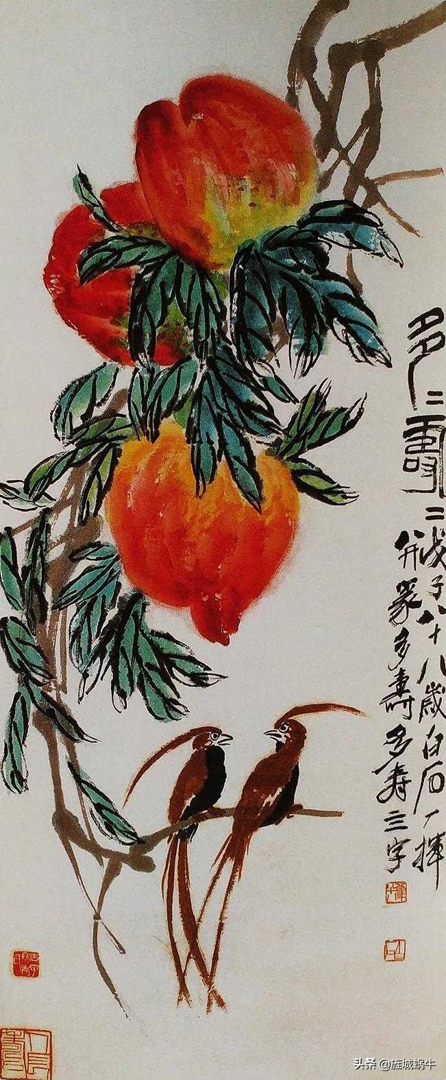 国画飞着绶带鸟的画法步骤,国画绶带鸟的画法