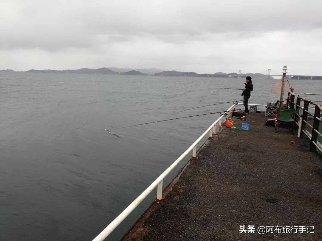 游钓鸣门海峡和濑户内海，天气不好，就算千年日本皇室渔场也不行