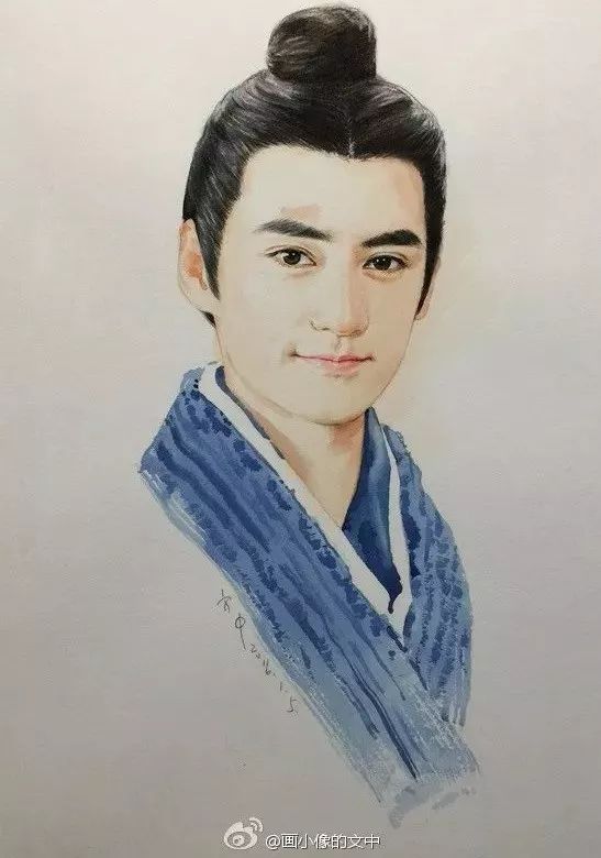 比起打印画，美院毕业的他，笔下这种彩铅水彩画才好看哭了~