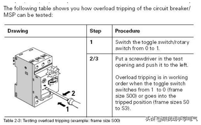三相断路器怎么设置参数,3rv断路器的保护功能