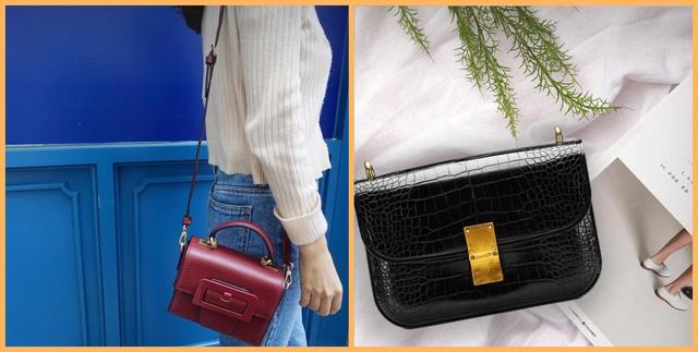 单肩包哪个款式百搭,单肩包时尚简单