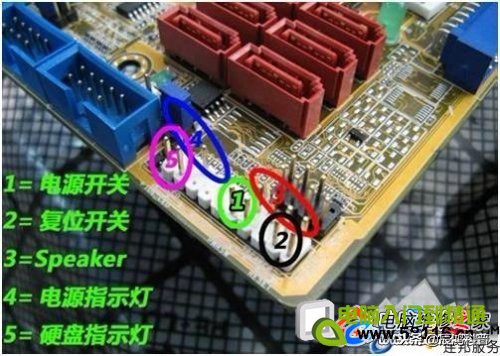 电脑机箱连接教程,电脑机箱与主板连线教程