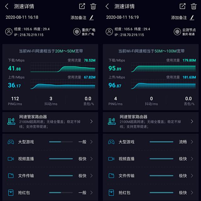 电信怎么测网速多少兆,电信三千兆网络