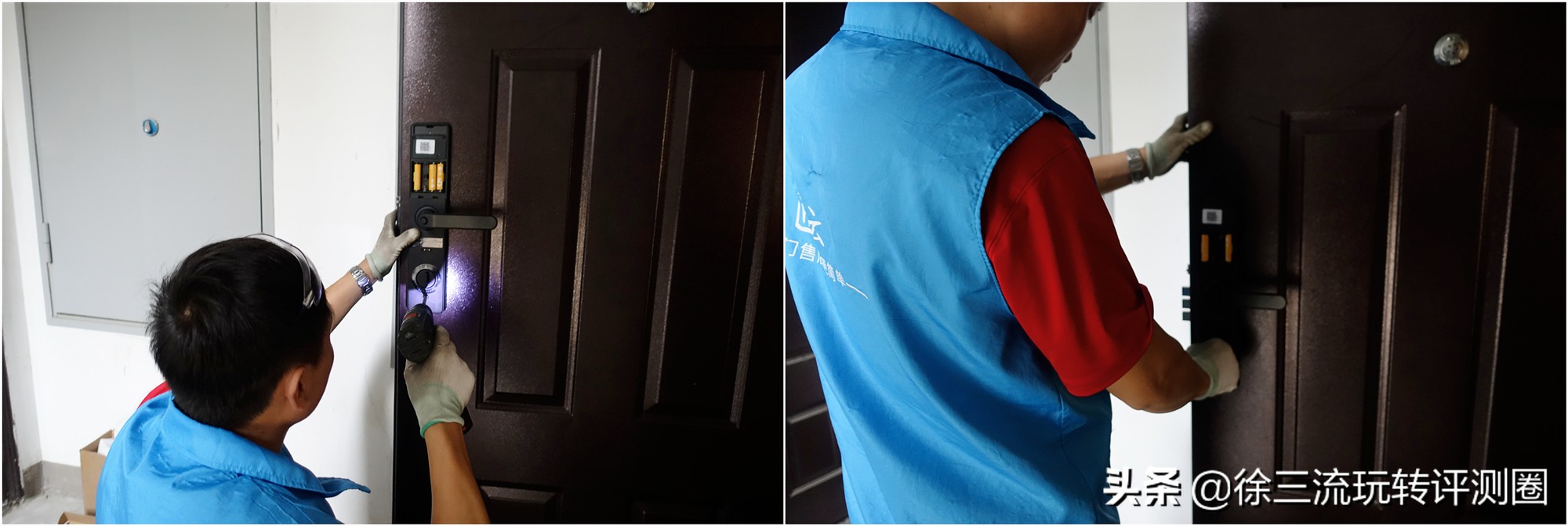 这把指纹锁不得了，内置天猫精灵AI模块，说句话就能开锁