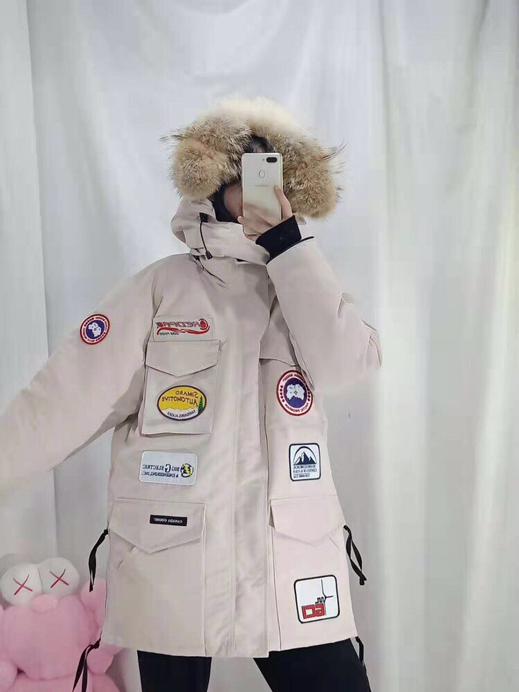 正版加拿大鹅羽绒服远征款,加拿大鹅远征羽绒服女款