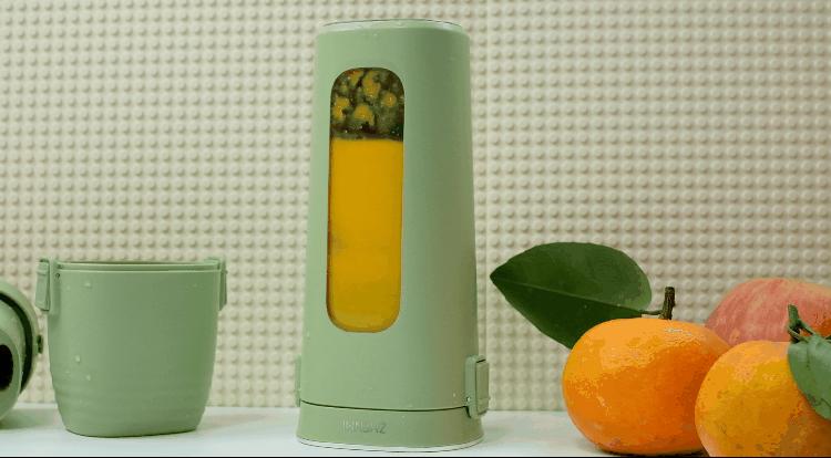 有它之后，我拒绝了含有添加剂的奶茶饮料：臻米J1真空便携果汁杯