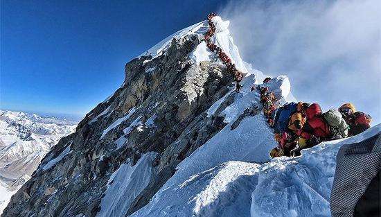 12000米的珠峰,珠峰顶峰停留的极限时间