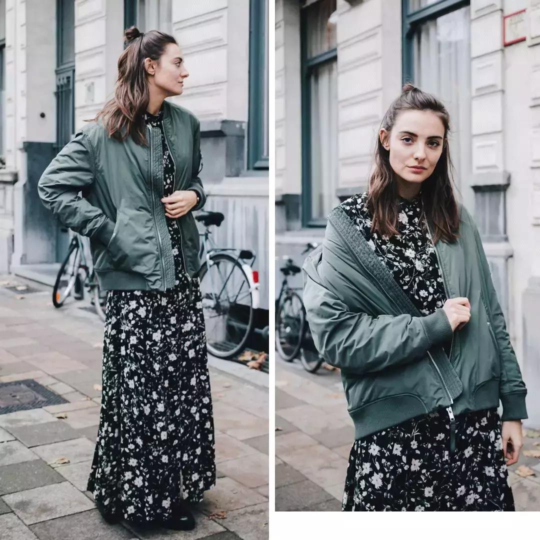 春季碎花裙推荐,玖姿春季碎花裙