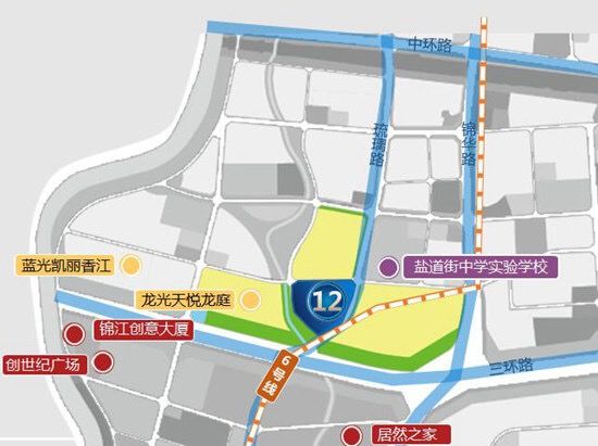 锦江区的核心地段，没想到现在是这样