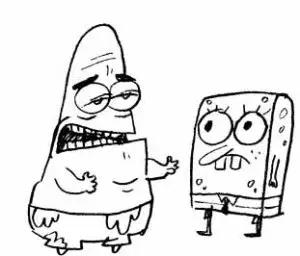 海绵宝宝说你怎么不笑了,海绵宝宝看看以前的你笑得多开心