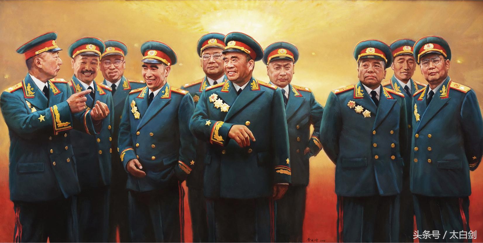 十大元帅为何称呼上有老总、总、帅的区别？