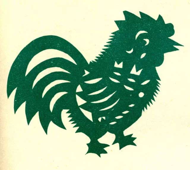 剪纸民间手艺,24幅民间吉祥剪纸图