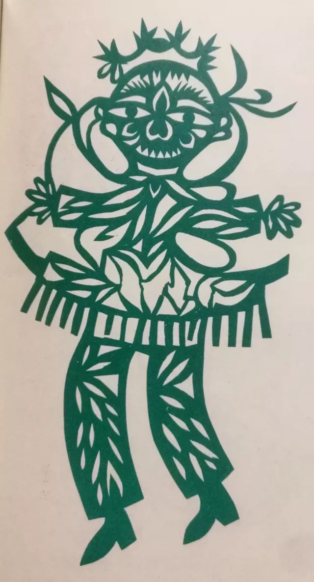 剪纸民间手艺,24幅民间吉祥剪纸图