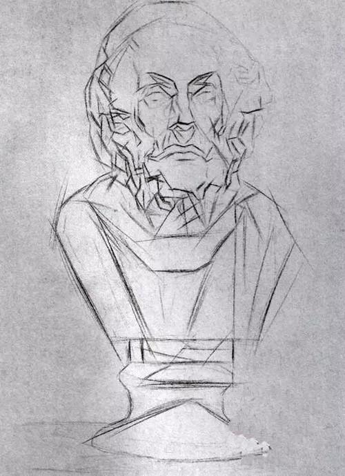 看完这些ps大神的对比图我跪下了,十大神级素描雕塑