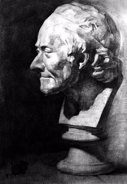 看完这些ps大神的对比图我跪下了,十大神级素描雕塑