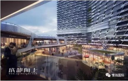 大源核心商务区,大源cbd核心区夜景