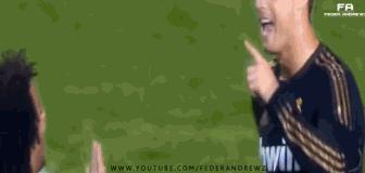 c罗梅西巅峰对决,c罗与梅西进球混剪