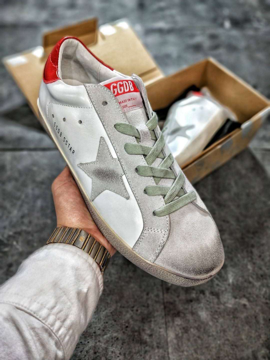 goldengoose脏鞋手工做旧,goldengoose脏鞋做旧