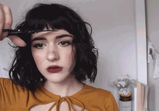 没刘海显凶怎么办,没有刘海尴尬期怎么处理简单好看