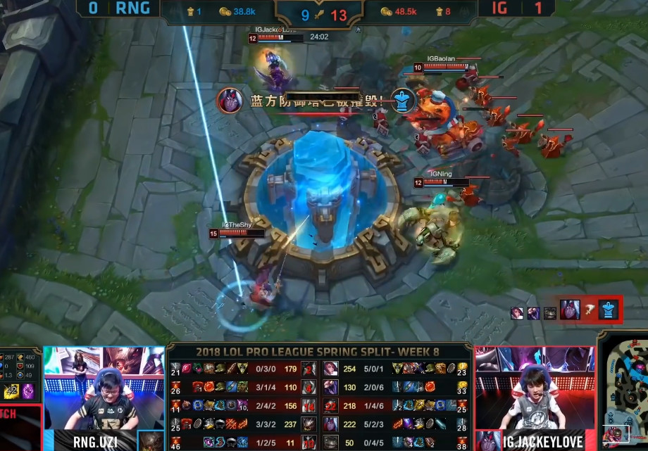 Theshy反向大招“警告”,希望能和许嵩一样爱己所爱