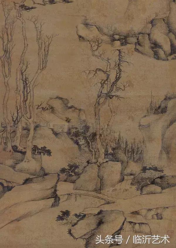 书法枯笔,枯笔之境的图片