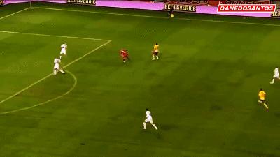 伊布十大经典进球,博格坎普转身进球