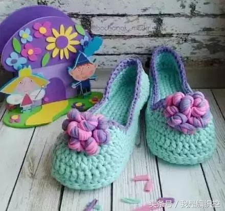 宝宝鞋子编织花样视频,儿童编织鞋子花样教程