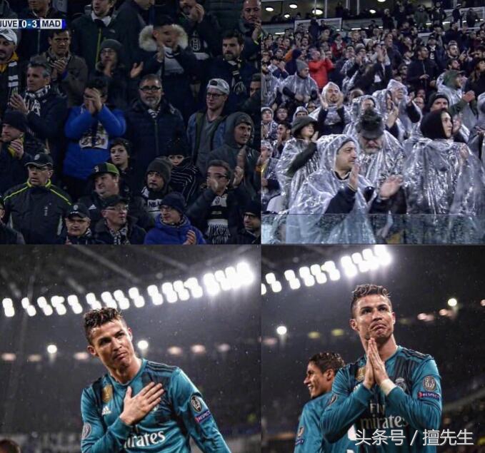 尤文c罗逆转马竞布冯,布冯冲c罗竖起大拇指高清背景图