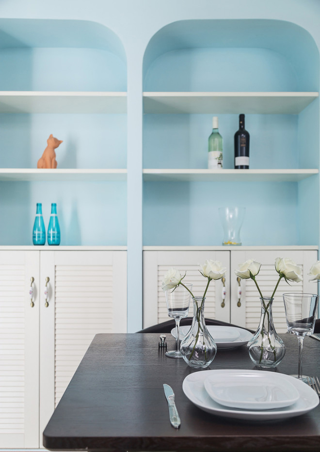 南昌85万装修,86平方三室一厅装修轻奢简约