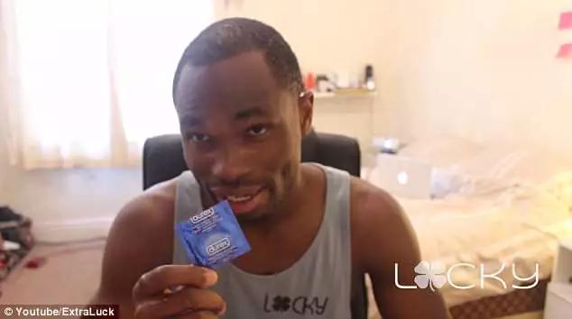 网上竟流行这个变态“挑战”：安全套从鼻子吸进去，从嘴巴拉出来