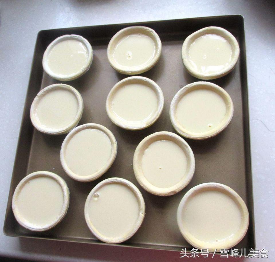 做蛋挞液很简单小朋友也会弄,家常蛋挞液怎么自己调