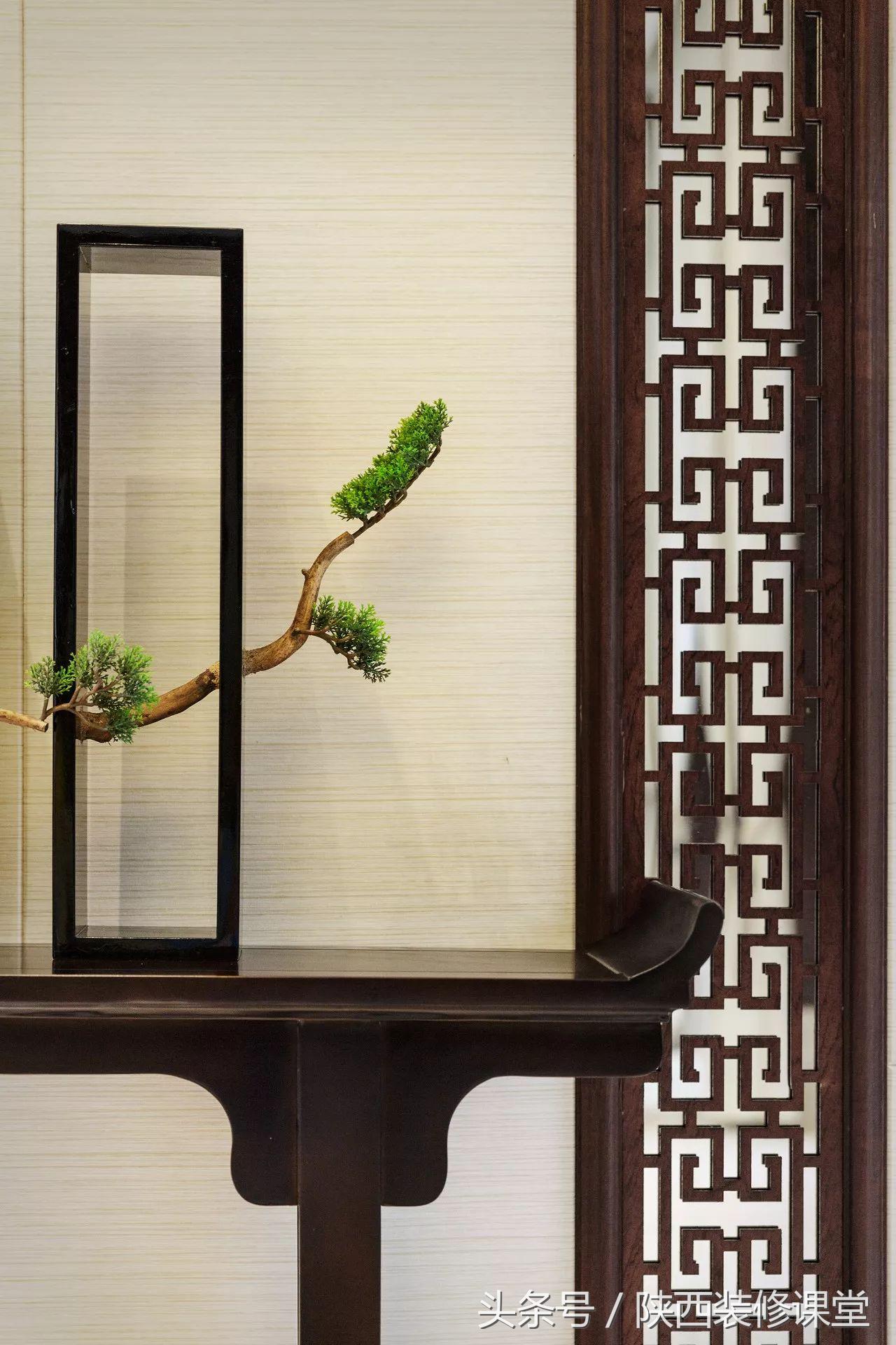 典雅新中式低调沉稳的禅意美学,高端住宅中式轻奢效果图