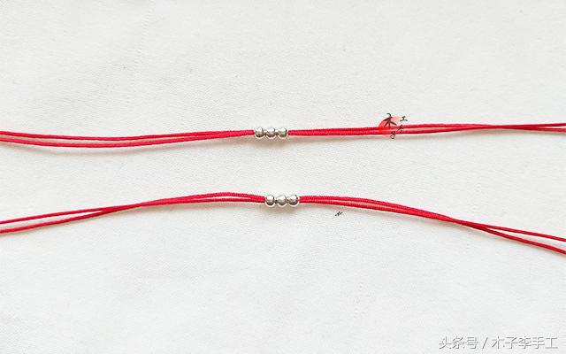 用细的红绳怎么做戒指,最近很火的手工蝴蝶结戒指