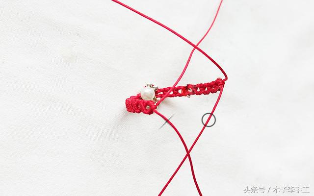 用细的红绳怎么做戒指,最近很火的手工蝴蝶结戒指