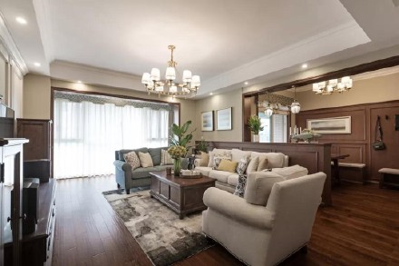 105平米房子中式装修风格,北京95平房子装修