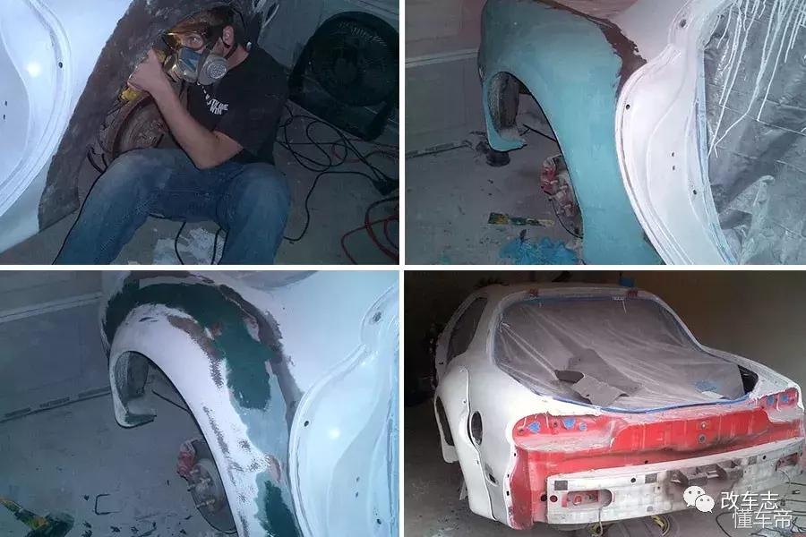 马自达rx-7爆改平民,马自达rx-7经历了几代