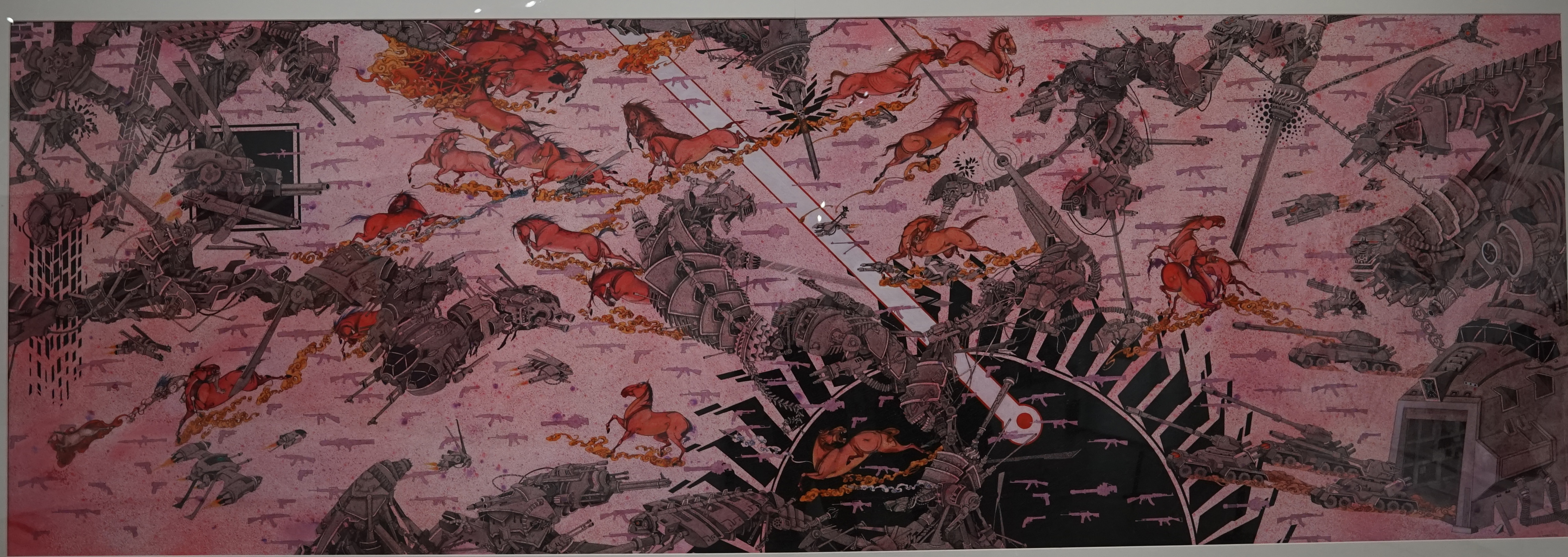 当代蒙古艺术：机械漫画潮流气质，让你意想不到！|张小玉