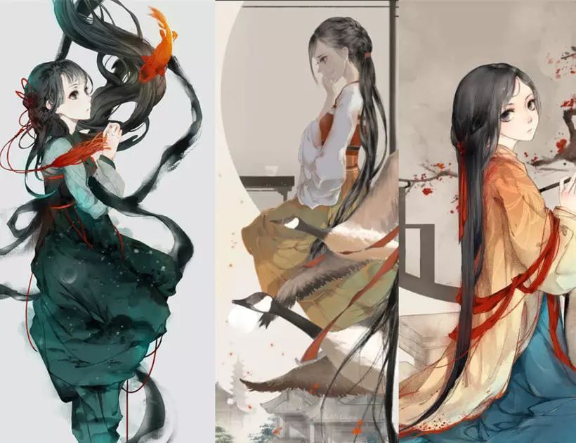画师溪初阳关：创作的初心来自女神—伊吹五月